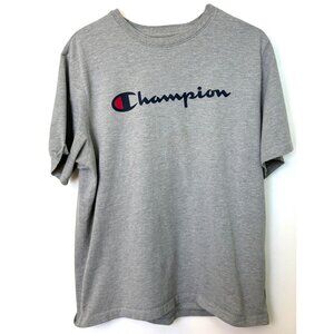 Champion Logo Script T-Shirt Mens Size 2XL Short Sleeve Athleticwear